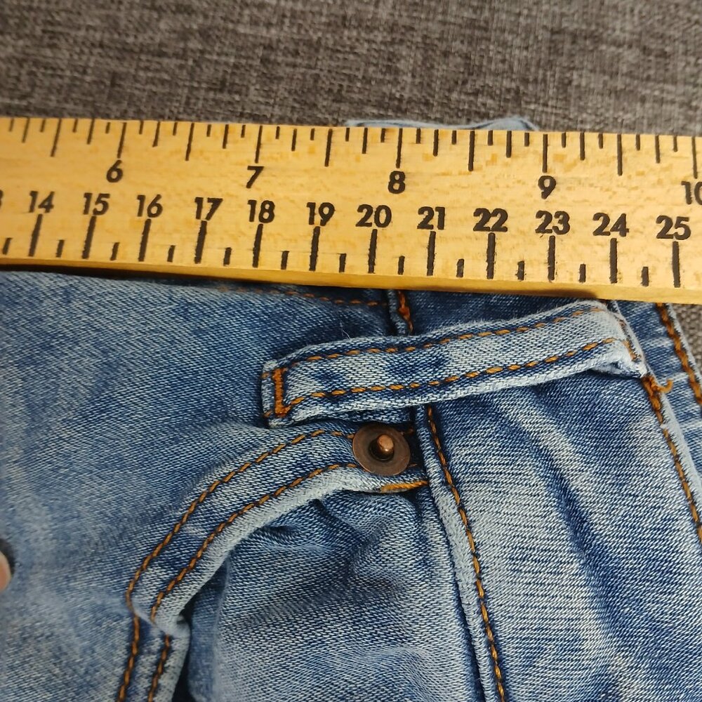 Le 31 Simons Women's 27 Tokyo Fit Organic Cotton Mid Rise Blue Jeans 27x29 - Picture 6 of 7